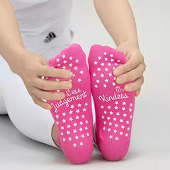 More Kindness Less Judgement – Ankle Grip Socks