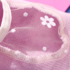 Lilac Flow – Ankle Grip Socks