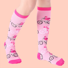 Ride & Shine – Knee High Compression Socks