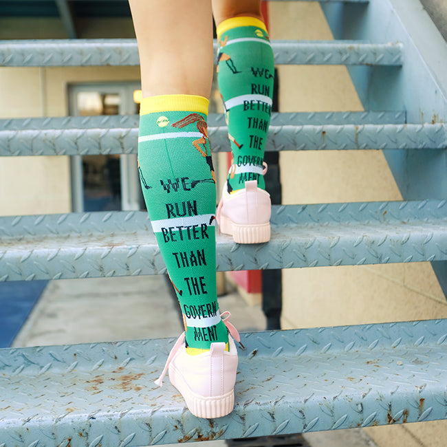 We Run Better – Knee High Compression Socks